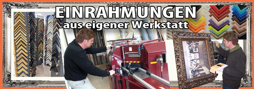 Professionelle Bilderrahmen und Einrahmungen